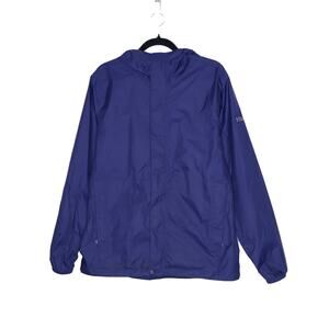 MARMOT Camp EZ Jacket Navy Blue Hooded Waterproof Outdoor Jacket Men's M